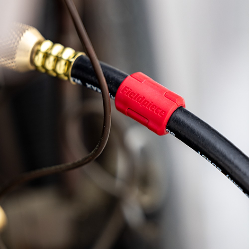 Fieldpiece 6 Hose Colour Tags for Black Refrigerant Hoses - Image 2