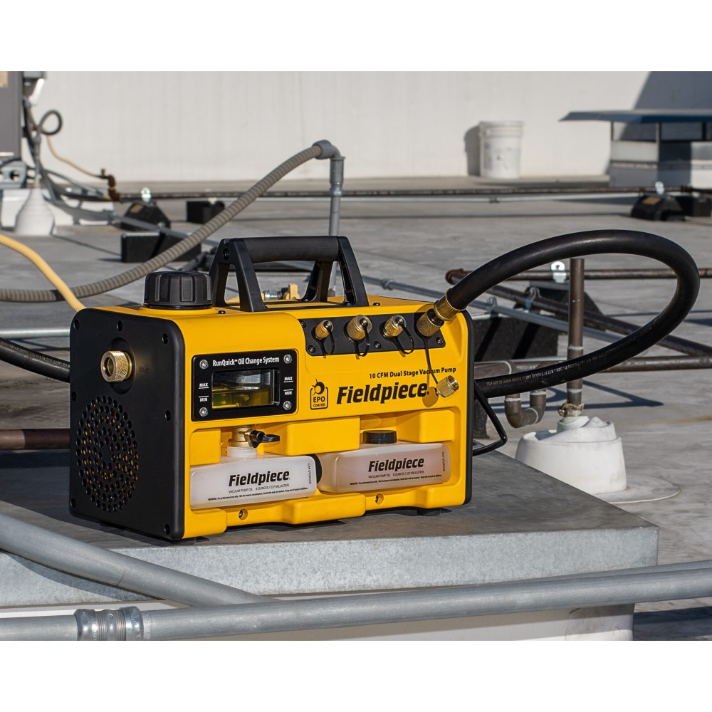 Fieldpiece Runquick VPX7UK Vacuum 10cfm Pump 240v - Image 2