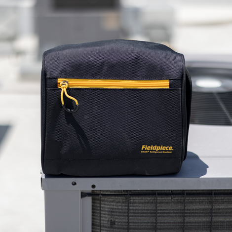 Fieldpiece SM482VINT 4 Port SMAN Manifold With Micron Gauge - Image 9