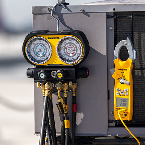 Fieldpiece Analogue Manifold A2L 4-port  R410A/ R454B R32/ R22 - Image 3