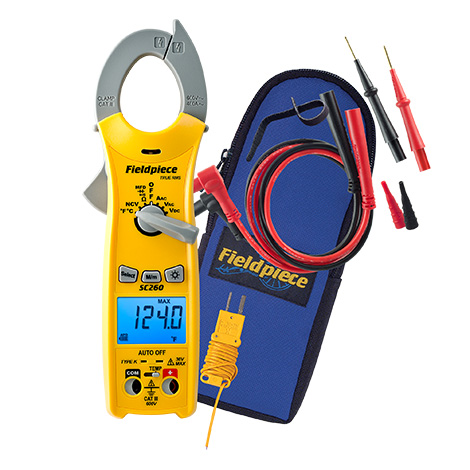 Fieldpiece SC260 Compact Clamp Meter - Image 3