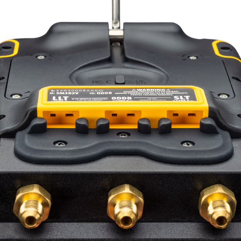 Fieldpiece SM382VINT 3 Port SMAN Manifold With Micron Gauge - Image 4