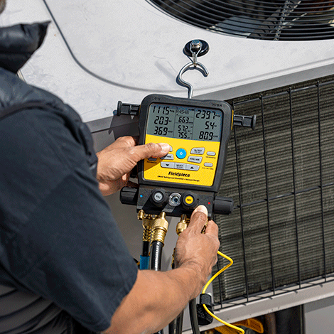 Fieldpiece SM482VINT 4 Port SMAN Manifold With Micron Gauge - Image 5