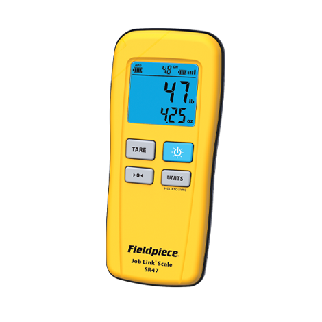 Fieldpiece SR47INT Wireless Refrigeration Scale c/w Remote - Image 4