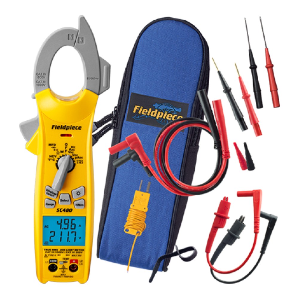Fieldpiece SC480 Power Clamp Meter - Image 2