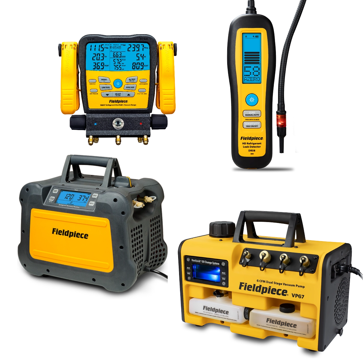 Fieldpiece AC & Refrigeration Tools Kit No 4