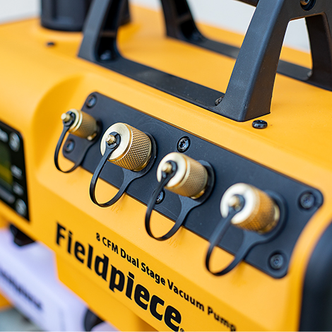 Fieldpiece Runquick VP67UK 6cfm Vacuum Pump Dual Voltage - Image 5