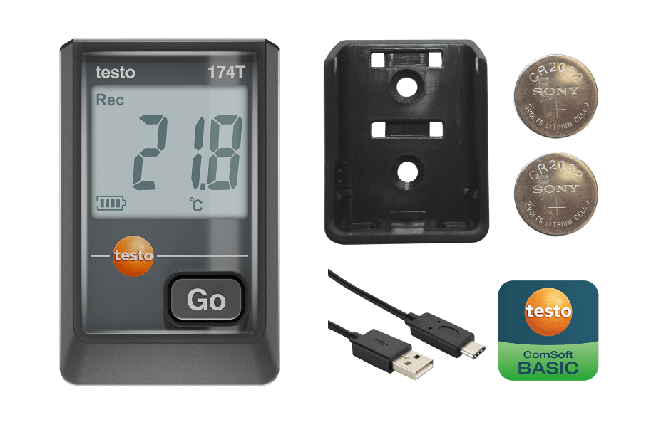 Testo 174T HVAC Data Logger - Image 5