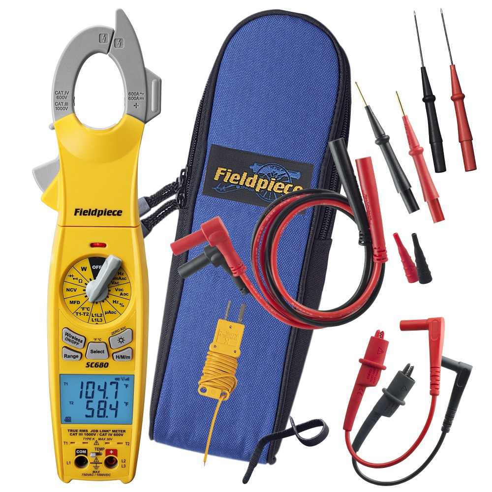 Fieldpiece SC680 Wireless Clamp Meter - Image 2