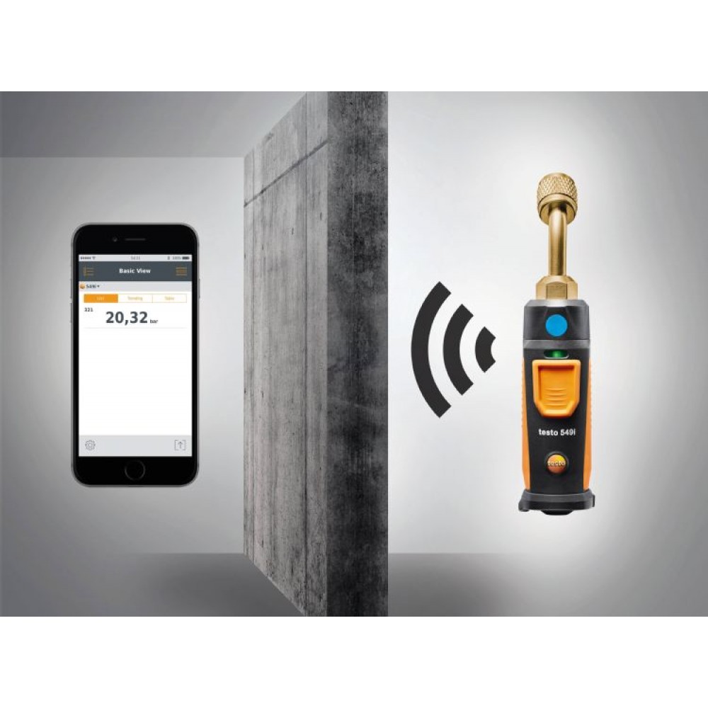 Testo 549i Smartprobe Refrigeration Pressure Sensor 100m - Image 3