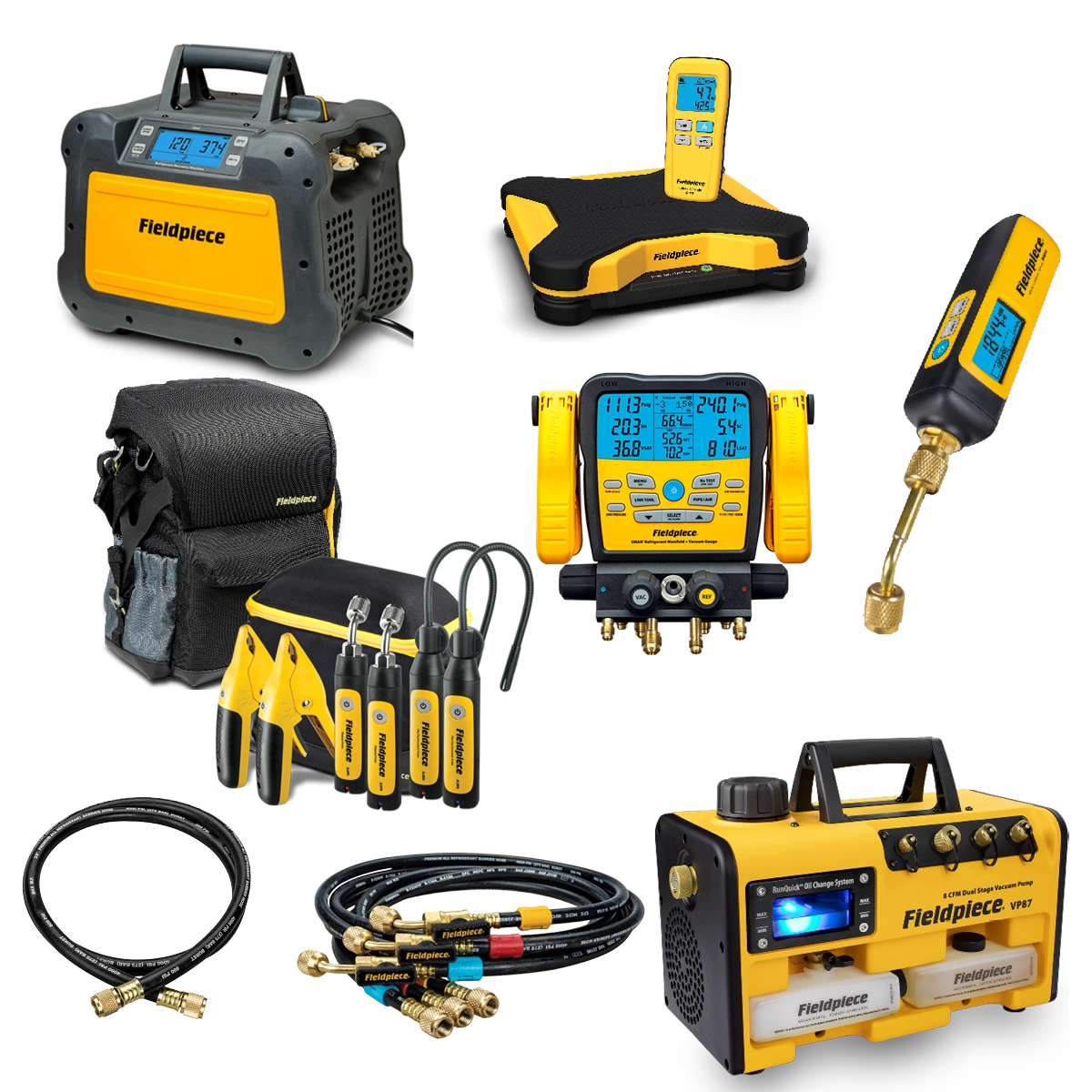 Fieldpiece refrigeration tool kit