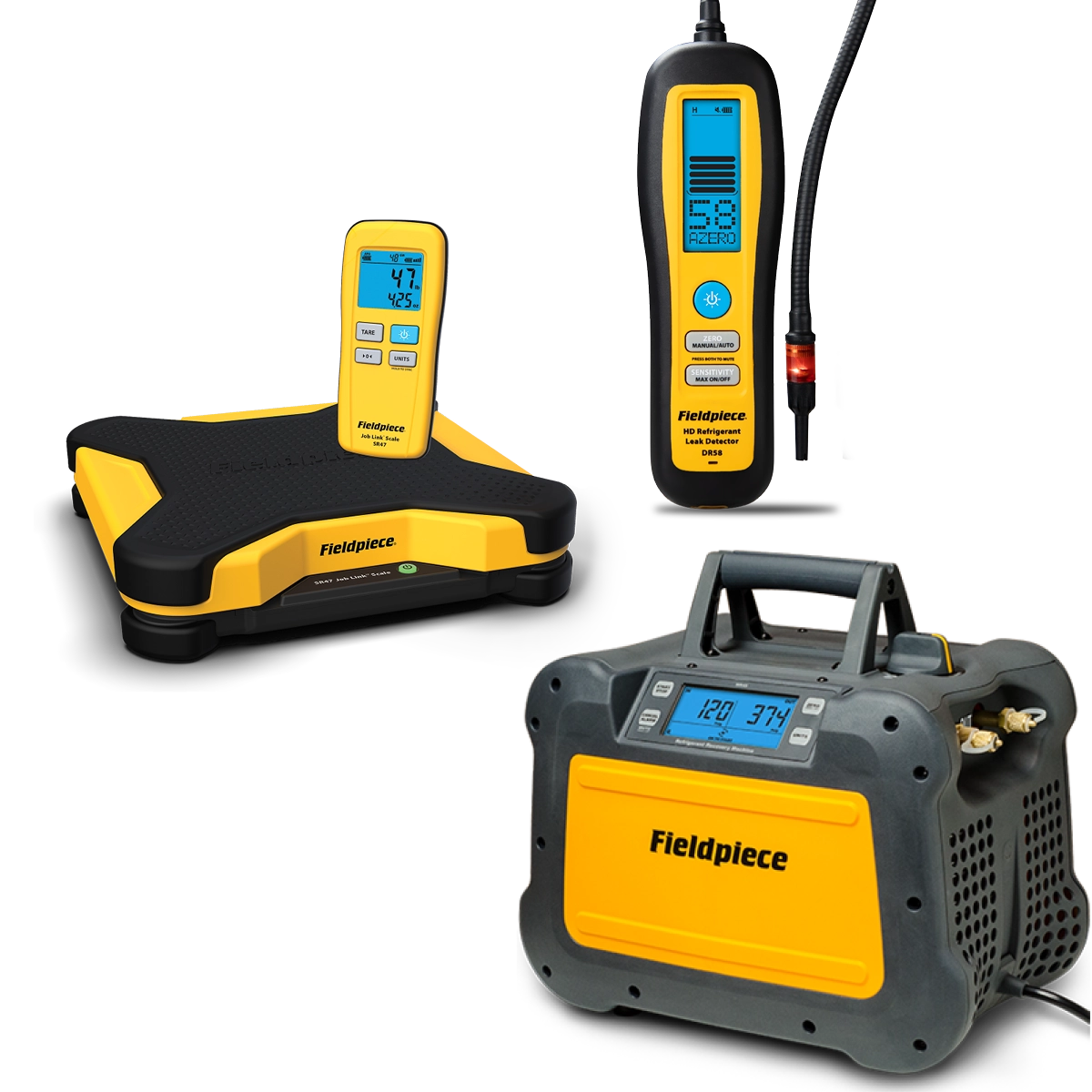 Fieldpiece refrigeration tool kit