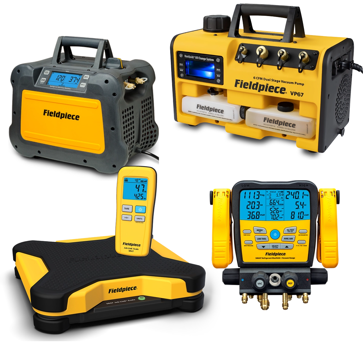 Fieldpiece refrigeration tool kit
