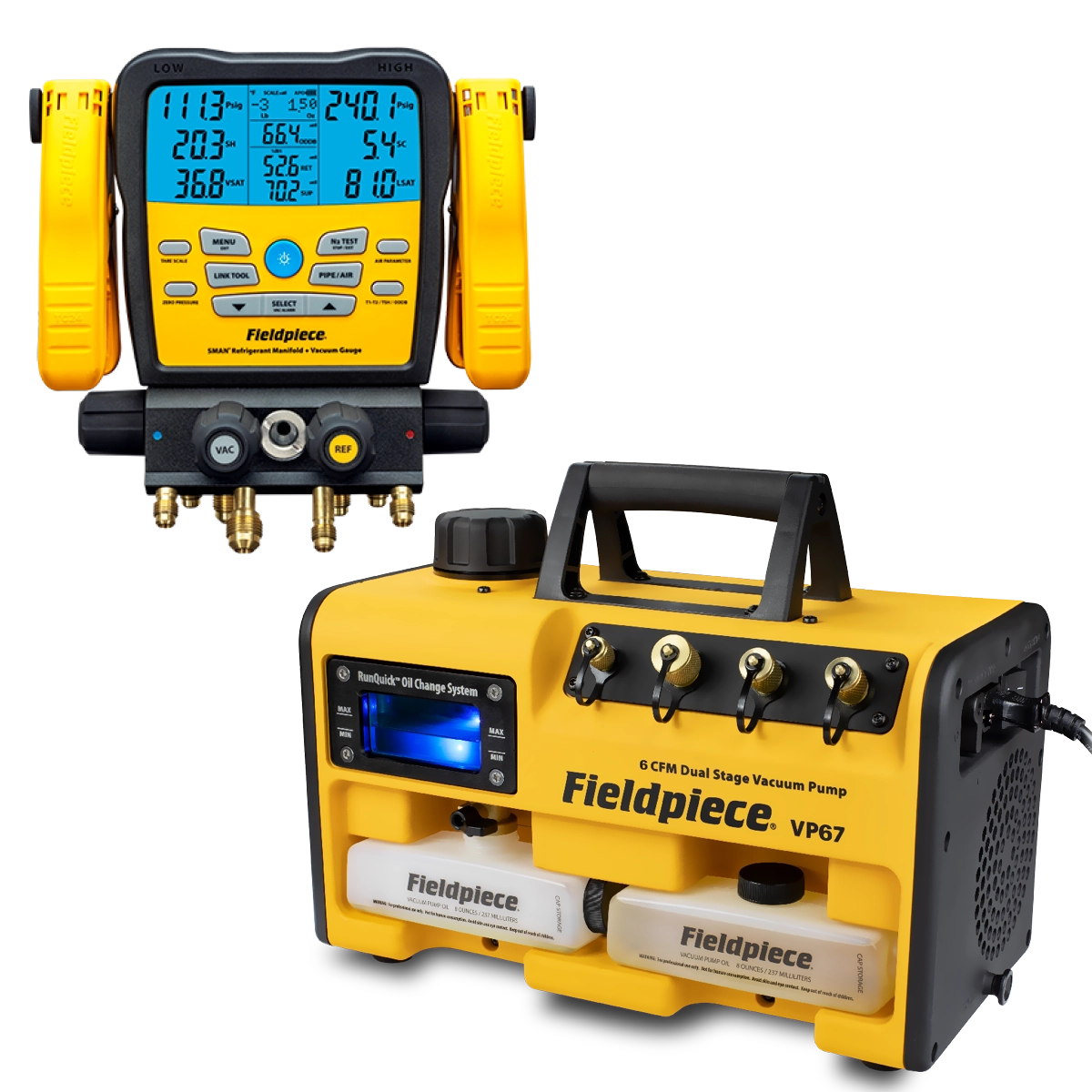 Fieldpiece refrigeration tool kit