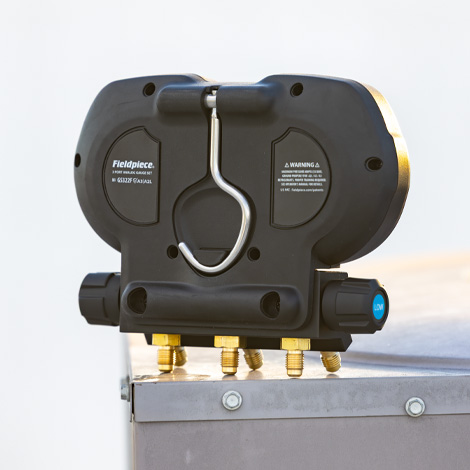 Fieldpiece GS334C Analogue Manifold Refrigeration 3-port  R134A/ R407C R404A/ R4 - Image 4