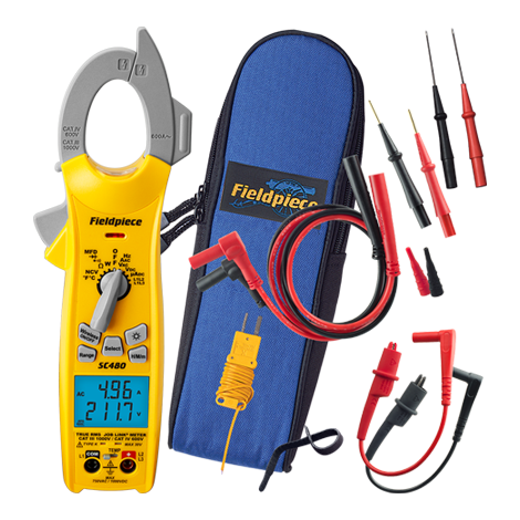 Fieldpiece SC480 Power Clamp Meter - Image 4