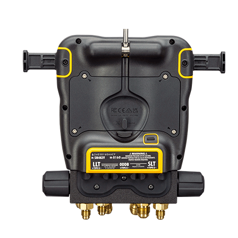 Fieldpiece SM482VINT 4 Port SMAN Manifold With Micron Gauge - Image 2