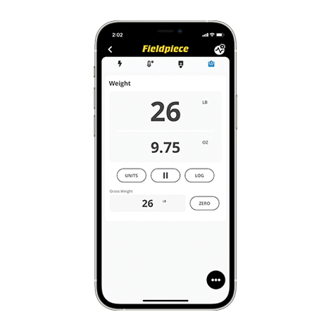 Fieldpiece SR47INT Wireless Refrigeration Scale c/w Remote - Image 6