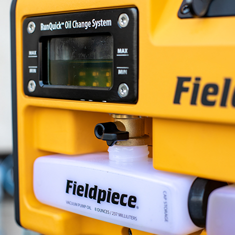 Fieldpiece Runquick VP67UK 6cfm Vacuum Pump Dual Voltage - Image 3